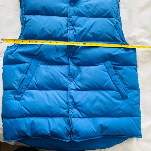 Sid Mashburn Blue Puffer Vest - Picture 6 of 7